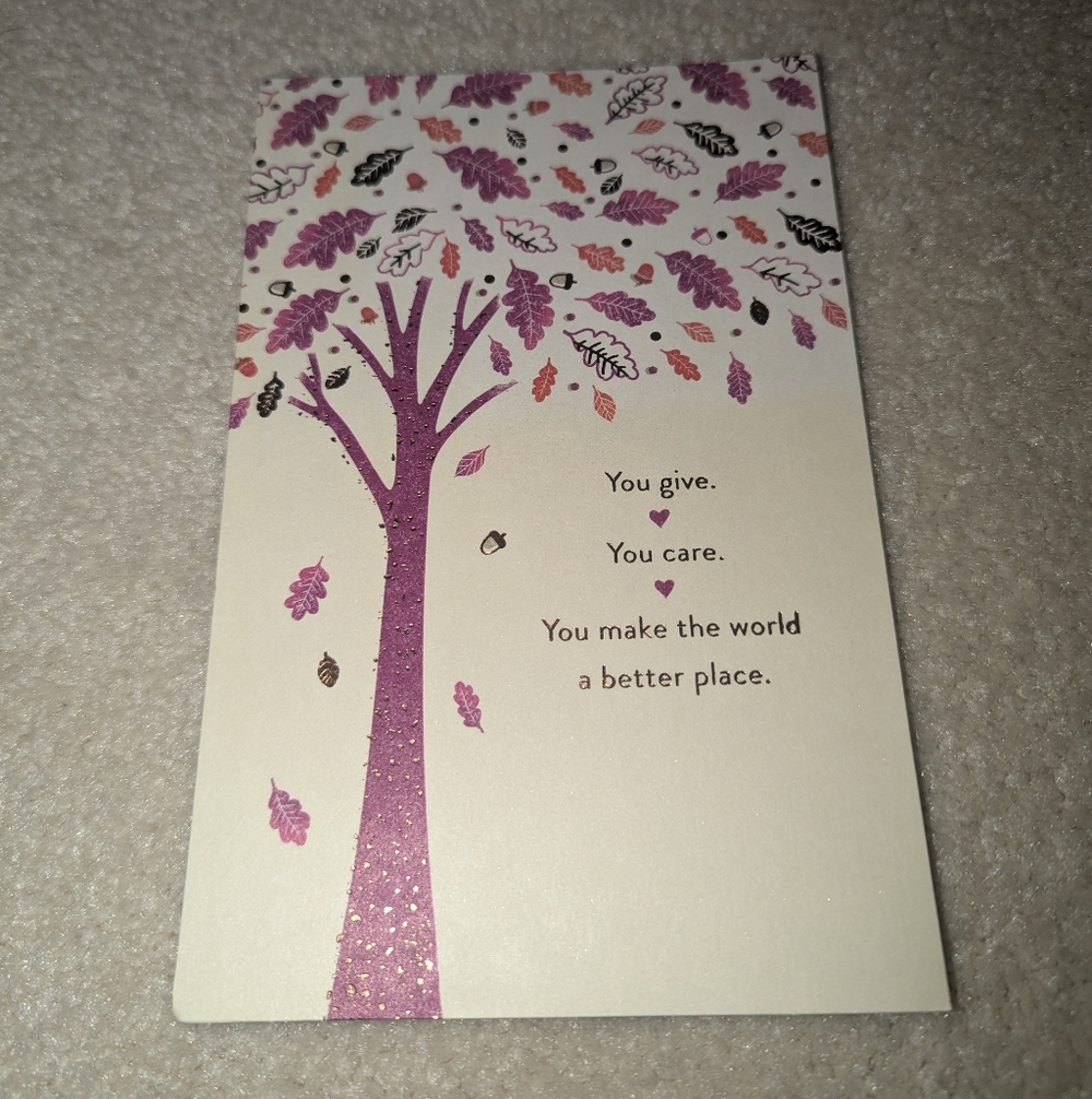 American Greetings Fall Card